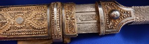 Кинжал в позолоченой филиграни