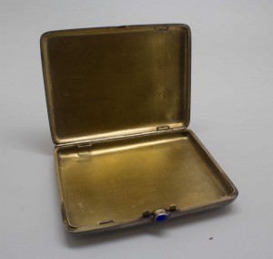 Портсигар "Деревня с ласточками" 875пр ФП ЛЮКСИЩЕ!!!