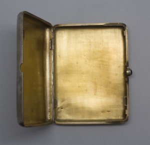 Портсигар "Деревня с ласточками" 875пр ФП ЛЮКСИЩЕ!!!