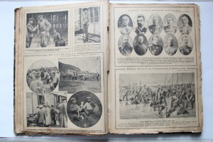 Огонек 1914-15 г. 17 шт.Списки Героев,Изготовление ГК и т.д.