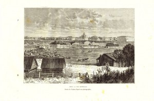 Гравюры городов России и народов России