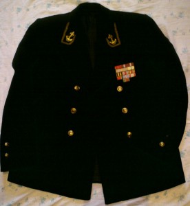 Тужурка и брюки офицеров ВМФ