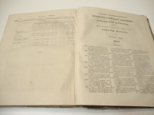 Полное Собрание Законов Российской Империи 1842 года.