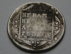 Полуполтинник 1798 г.(Уставший)