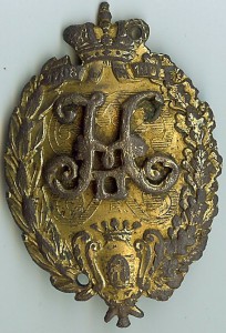 Знак Ладожского полка, солдат