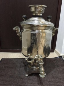 САМОВАР БАТАШОВ никелированный