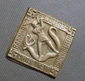 Знак Гитлер Югенд. Встреча Банн ( отряд ) 1934 год.Банн 21 В