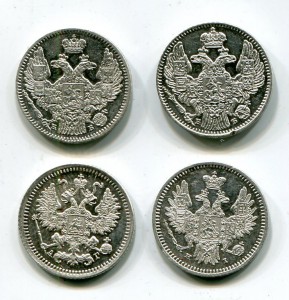 5 копеек 1844-1845-1853-1891