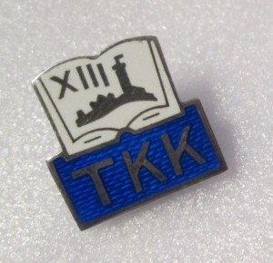 Таллинская мореходка TKK XIII - серебро 916-й пробы.