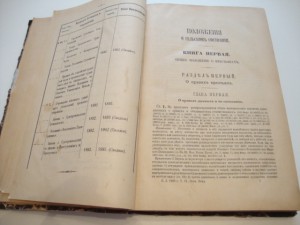 Свод Законов. Положение о сельском состоянии. 1902г.
