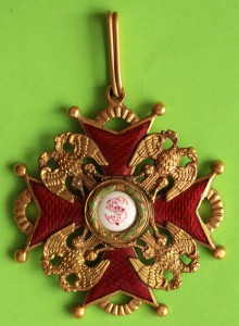 Знак ордена Святого Станислава 2 ст. бронза (без мечей) ???