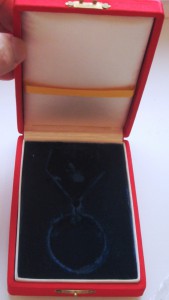 Медаль Китайско-Советской дружбы с документом и коробкой.