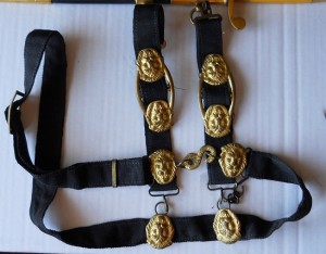 Пояс с подвесами ВМФ обр. 1947г (со львами)