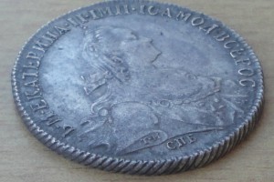 1 рубль 1774г кладовый отличный