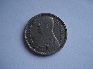 10 франков 1946г.Монако.