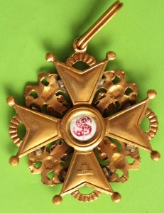 Святой Станислав 2 ст. (бронза, без мечей)