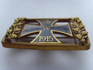 " ПРЯЖКА" НАГРАЖДЕННОГО ЖЕЛЕЗНЫМ КРЕСТОМ 1 МИРОВАЯ