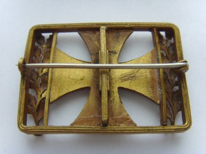 " ПРЯЖКА" НАГРАЖДЕННОГО ЖЕЛЕЗНЫМ КРЕСТОМ 1 МИРОВАЯ