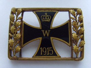 " ПРЯЖКА" НАГРАЖДЕННОГО ЖЕЛЕЗНЫМ КРЕСТОМ 1 МИРОВАЯ