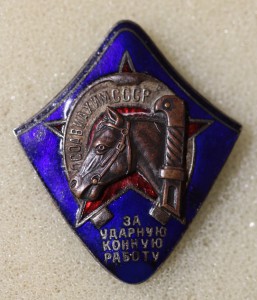 ОСОАВИАХИМ СССР. За Ударную Конную Работу