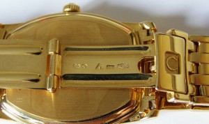Omega De Ville Prestige Tonneau Chronometer, золото 750