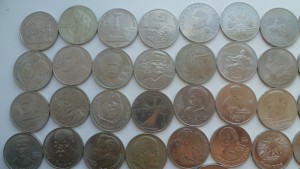 Набор 64 монеты