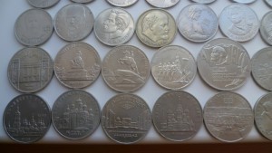 Набор 64 монеты