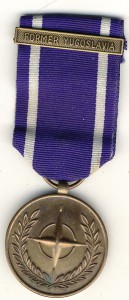 НАТОвская медаль. Югославия.
