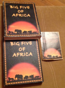 Серебро Большая Африканская Пятерка 5 шт х 31,1 гр Конго