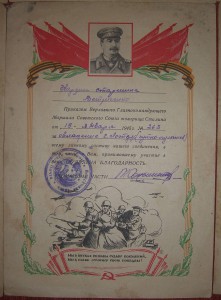 11 Благодарностей (Чертков, Бельград, Тезин, Коло..)