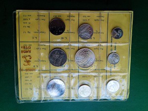Италия набор 1970г
