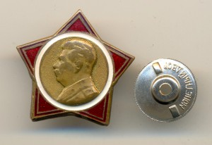 Значок со Сталиным (4056)