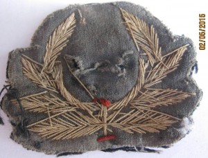 кокарда ВМФ СССР ( шитая)