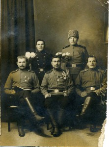 2 фото солдат Севастопольской креп. артиллерии с полковиками