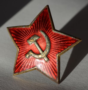 Звездочка на фуражку 3 шт.( магнит.)