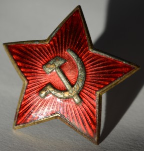 Звездочка на фуражку 3 шт.( магнит.)