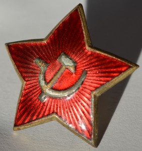 Звездочка на фуражку 3 шт.( магнит.)