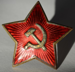 Звездочка на фуражку 3 шт.( магнит.)