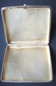 Портсигар серебряный 84