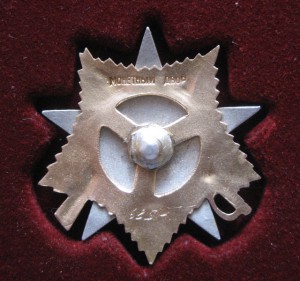 ОВ 1 ст. № 168514 за подвиг, в сохране