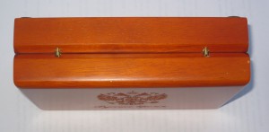 Шкатулка для карманных часов "Русское время"