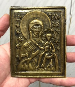 Плакетка Смоленская в звездах. Редкая. Сохран!