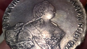 1 рубль 1755 СПБ BS ЯI