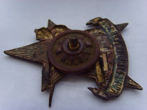 РЕДКИЙ ЗНАК " ЗА ОТЛИЧНУЮ СТРЕЛЬБУ" 1928г.
