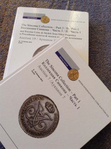 Коплект 2ух каталогов Sincona (Российские монеты и медали)
