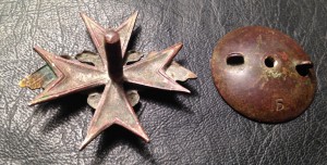 Знак Лейб Гвардии 2-й Арт.Бригады 1 Батарея