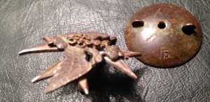 Знак Лейб Гвардии 2-й Арт.Бригады 1 Батарея