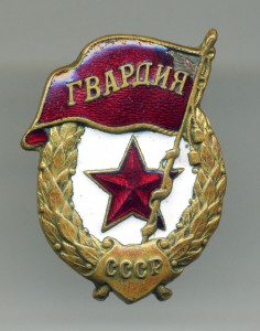 7 знаков "ГВАРДИЯ"