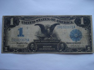 1 доллар США 1899г.Silver Certificate