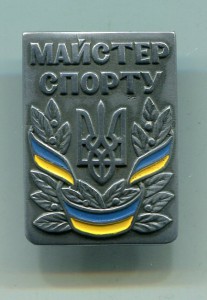 Мастер спорта Украины с документом-мотобол